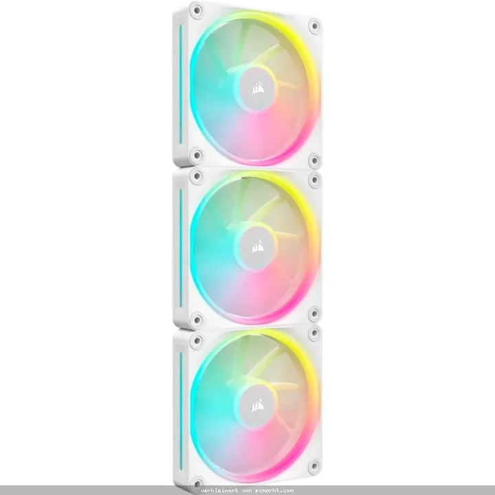 CORSAIR iCUE LINK LX120 RGB White (3er-Pack)|120mm Gehäuselüfter