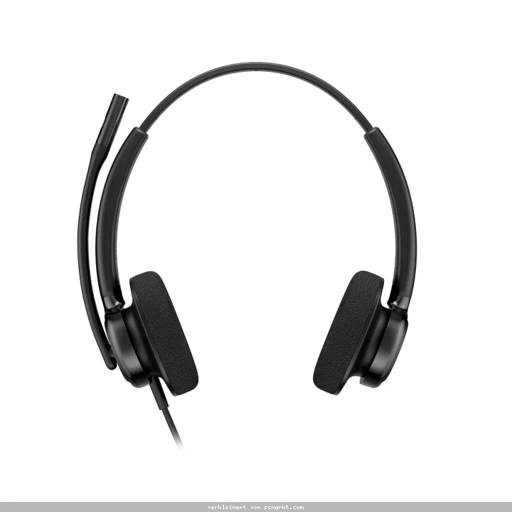 HP Poly Mission 425 Stereo-USB-Headset, kabelgebunden, Classic KI-optimierte Unterdrückung von Übertragungsgeräuschen, Superbreitband-Audio, Microsoft