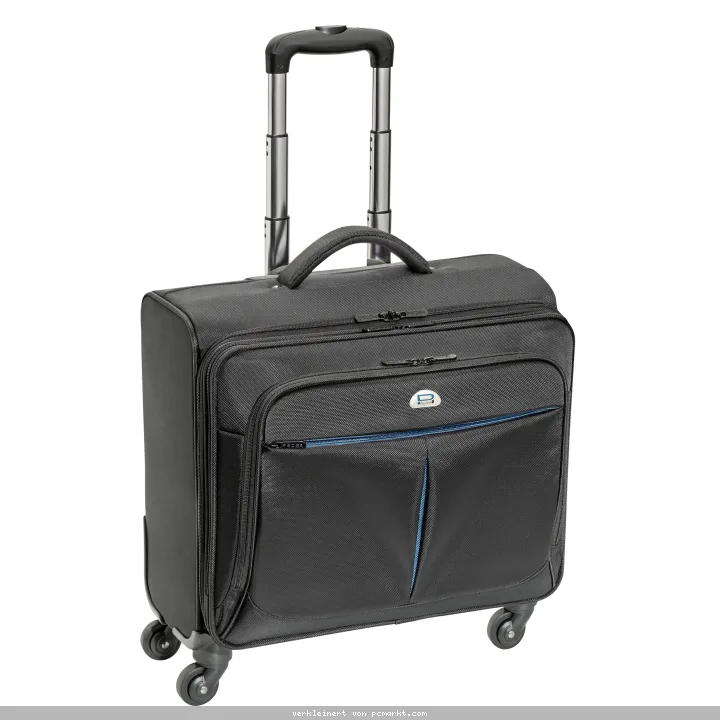 Pedea Business Trolley "Premium Plus" 17,3", schwarz - inklusive Notebook- und Tabletfach