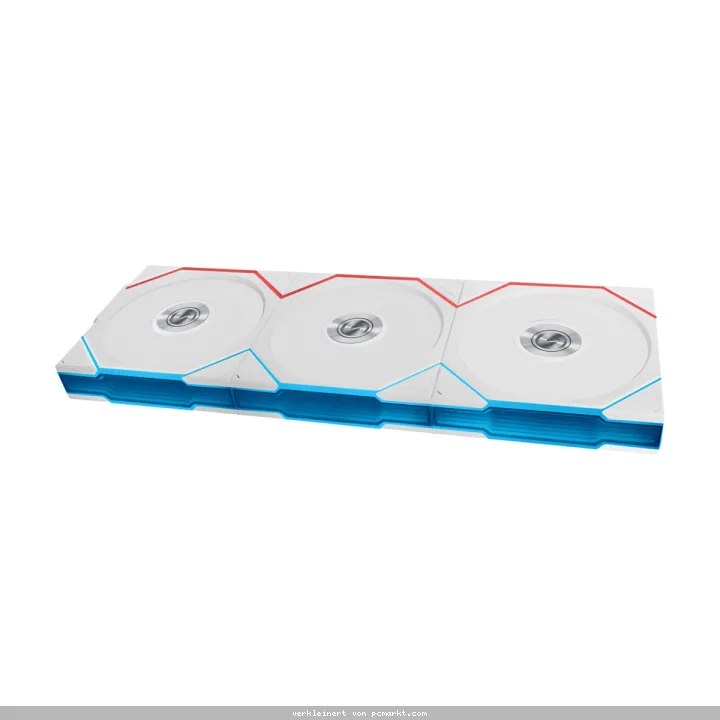 Lian Li UNI FAN TL120 Wireless White 3-Pack | Gehäuselüfter
