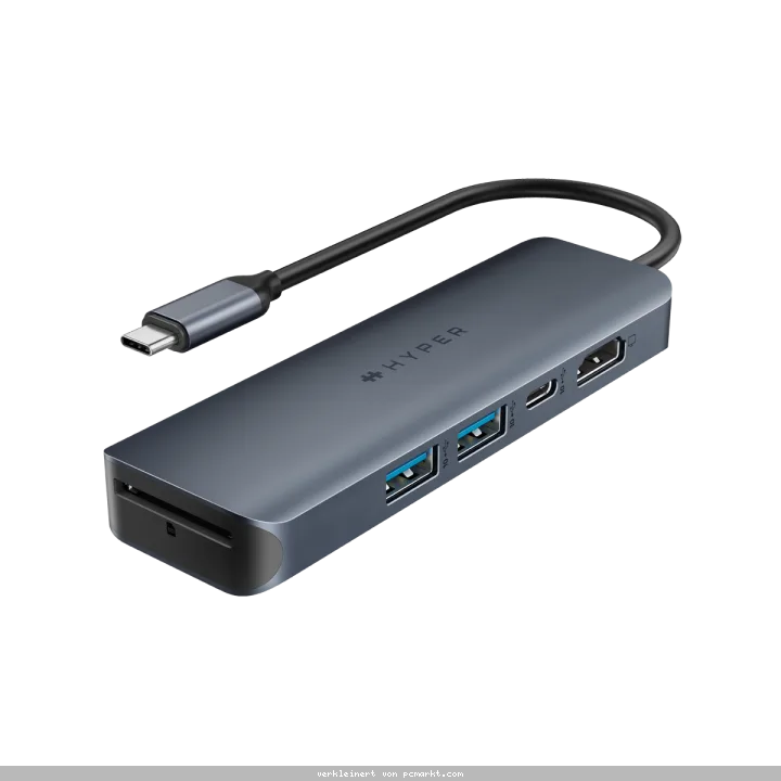 Hyper HyperDrive EcoSmart Gen.2 Universal USB-C 6-in-1 Hub 100W HyperDrive EcoSmart Gen.2 Universal USB-C 6-in-1 Hub mit 100 W
