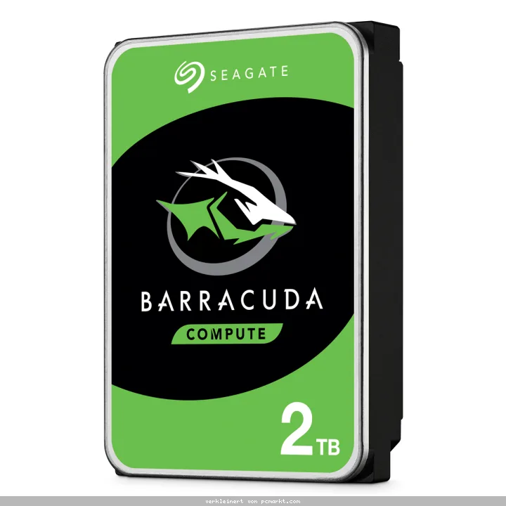 Seagate BarraCuda 2TB 3.5 Zoll SATA 6Gb/s 256MB Cache - interne Festplatte