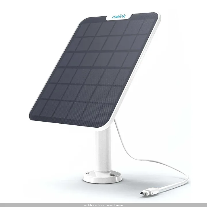 Reolink Solarpanel 2 Weiß Für akkubetriebene Reolink Überwachungskameras