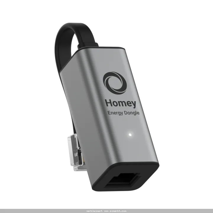 Homey Energy Dongle Verbinde deinen intelligenten Zähler mit Homey, und überwache den Energieverbrauch des Hauses