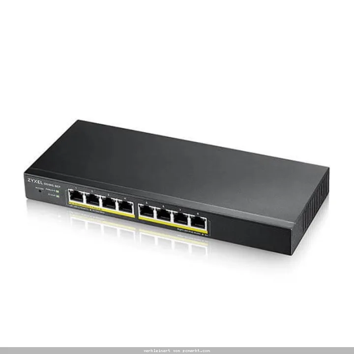 Zyxel GS1915-8EP Smart Managed Switch 8x Gigabit Ethernet (8x PoE+, max. 60 Watt)