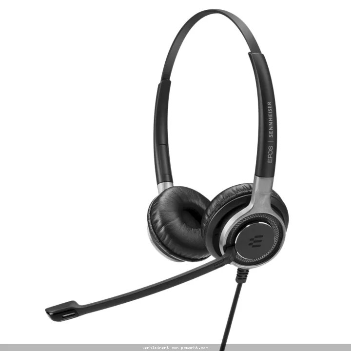 EPOS Headset IMPACT SC 665, Stereo, kabelgebunden binaurales UC-Headset mit 3,5 mm Klinkenstecker und USB-Anschluss, Skype for Business zertifiziert &