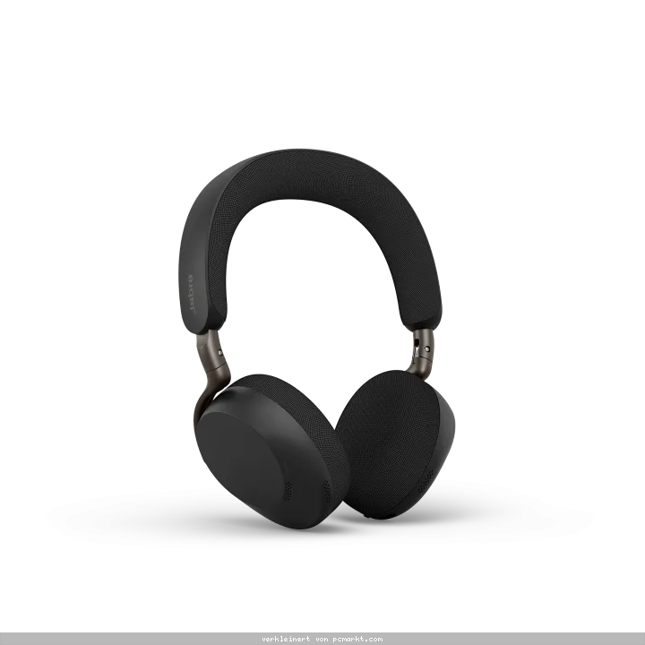 Jabra Evolve3 75 UC Bluetooth Stereo Headset, Kabellos Aktive Geräuschunterdrückung, 6 Mikrofone, UC Kompatibel, Inkl. USB-A Bluetooth Adapter