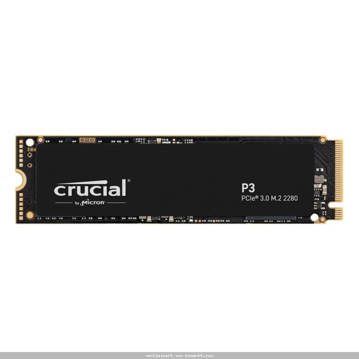 Crucial P3 SSD 1TB M.2 2280 PCIe Gen3 NVMe Internes Solid-State-Module