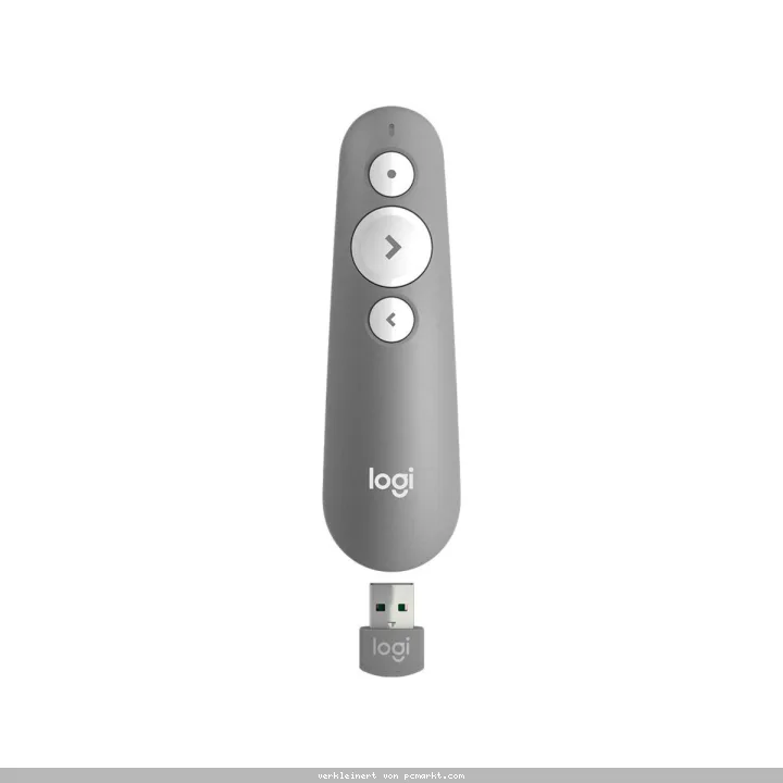 Logitech Presenter R500s, Bluetooth, 20m Reichweite, Roter Laser, USB-Empfänger