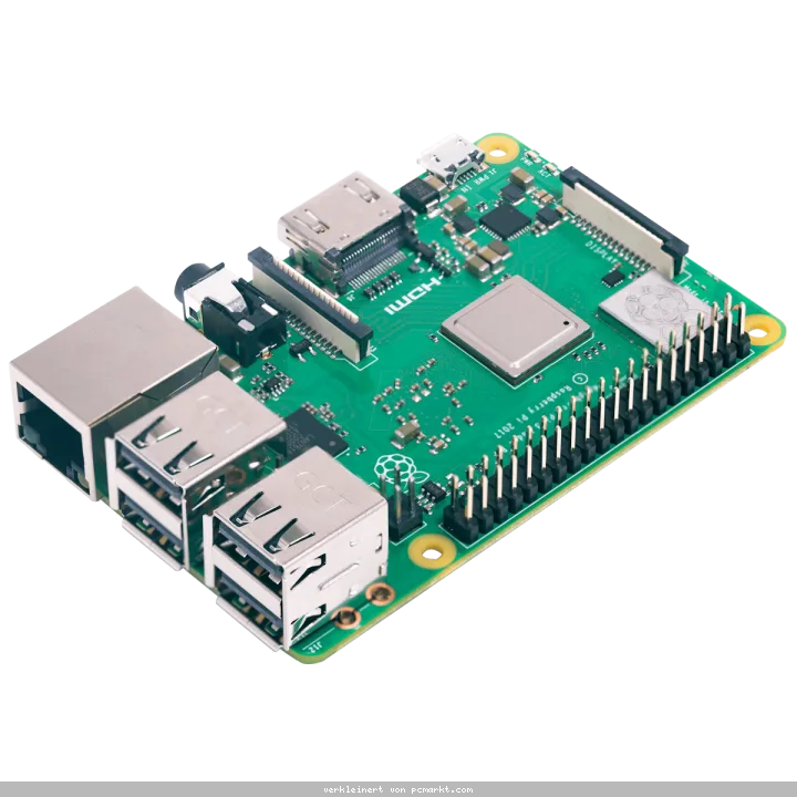 Raspberry Pi 3 Modell B+ 1GB | ARM Cortex-A53 4x 1,40GHz, 1GB RAM, WLAN, Bluetooth, LAN, 4x USB