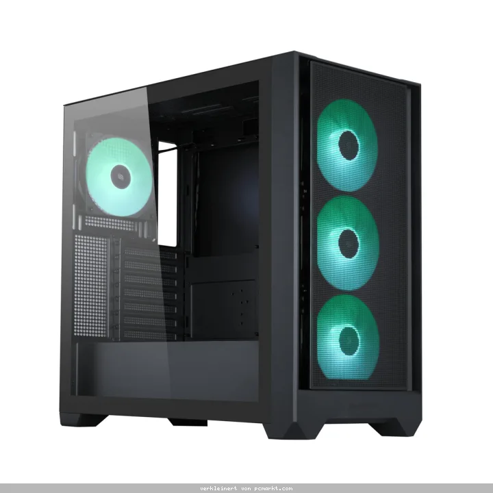 Silentware Flow 110 A-RGB Black | PC-Gehäuse