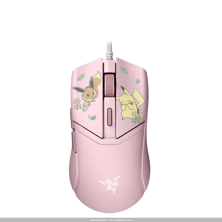 Razer Cobra Gaming Maus - Pikachu & Evoli Edition kabelgebundene Gaming Maus im Pokémon Pikachu & Evoli Design