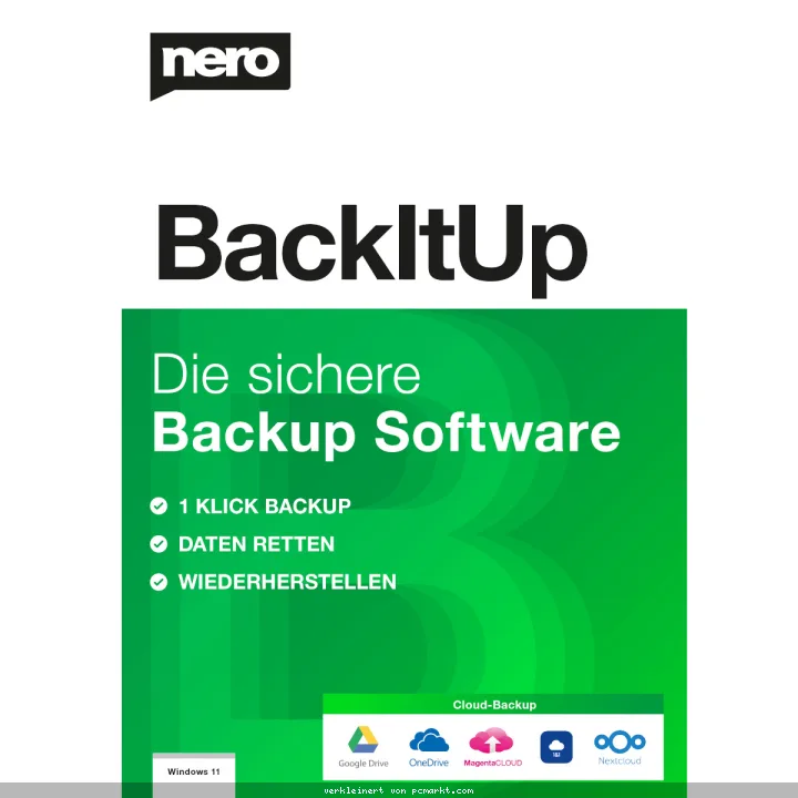 Nero BackItUp - Backup & Datensicherung