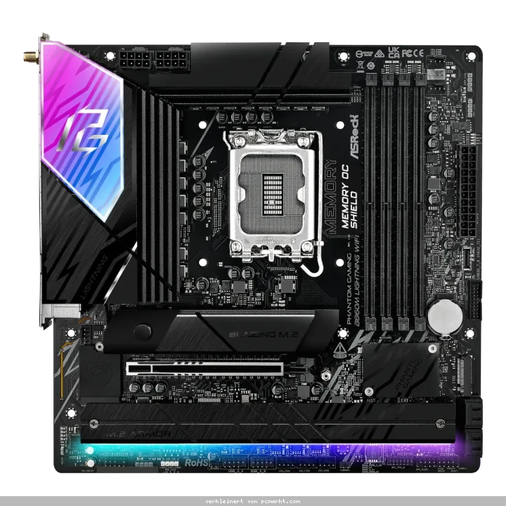 ASRock Phantom Gaming B860M Lightning WiFi Mainboard