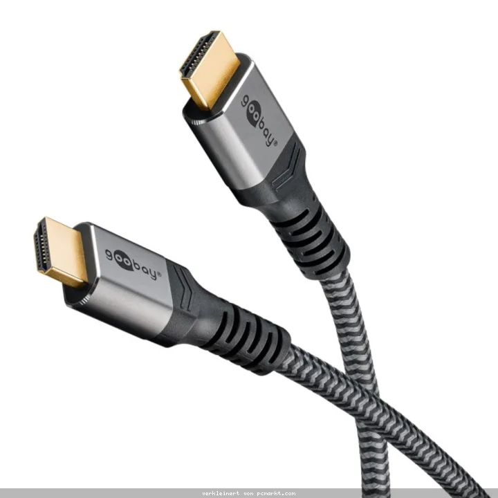 Goobay Plus Ultra High-Speed HDMI™-Kabel (8K@60Hz), 5.0m