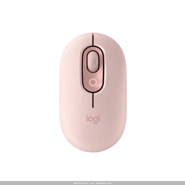 Logitech POP Mouse with emoji - ROSA 3 Easy-Switch-Kanäle, 4 Tasten, Unterstützt Logi Options+