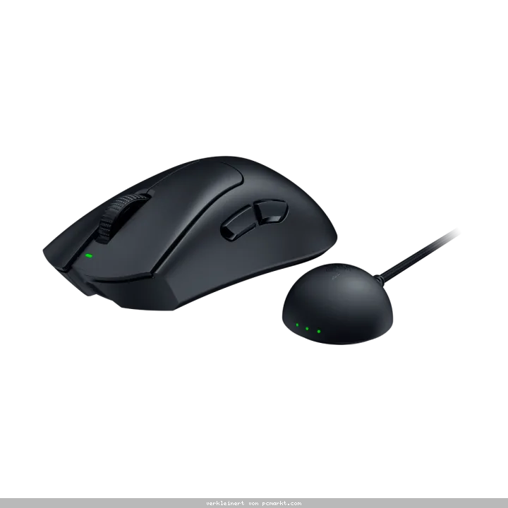 Razer Deathadder V4 Pro - Ultra leichte kabellose ergonomische E-Sport-Maus mit Focus Pro 45K Optical Sensor Gen-2, 56 Gramm Gewicht, schwarz