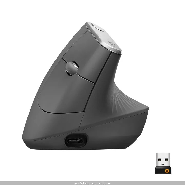 Logitech MX Vertical - ergonomische Maus, kabellos