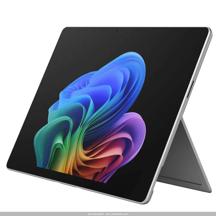 Microsoft Surface Pro 13" 12. Generation - EP2-66388 - 13" Touchscreen, Snapdragon X2 Plus, 16GB RAM, 256GB SSD, Windows 11 Home, platin, neuestes Mod