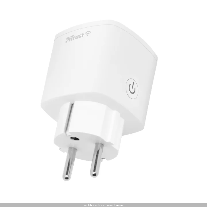 Trust EU SWITCH SOCKET WI-FI Smarter WiFi EU-Steckdose, von Smartphone/Tablet steuern, WiFi (2,4 GHz), kein Hub erforderlich