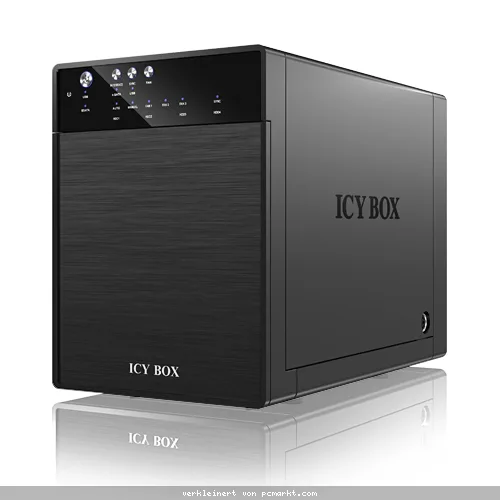 Icy Box Externes 4-fach JBOD Gehäuse für 4x 3,5" SATA