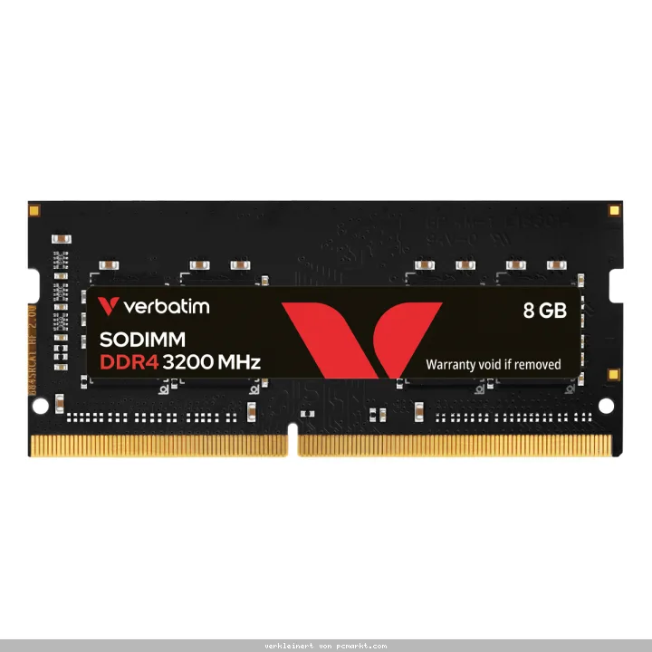 Verbatim 8GB DDR4-3200 SODIMM Laptop RAM