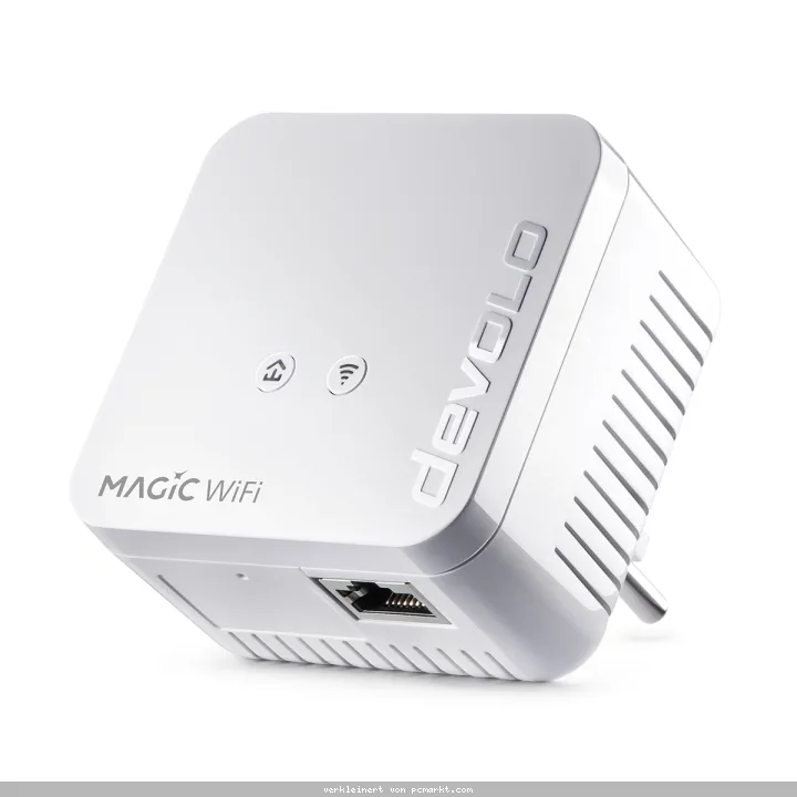 devolo Magic 1 WiFi mini Powerline Adapter Powerline bis zu 1.200 Mbit/s, WiFi 4 bis zu 300 Mbit/s, 1x LAN
