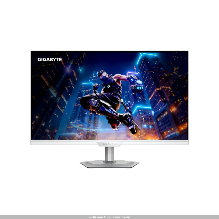 Gigabyte M27UP ICE 27 Zoll - Dual Mode Gaming Monitor Fast IPS Panel, 4K UHD 160 Hz oder FHD 320 Hz, 1ms, HDMI 2.1, DP, USB-C, KVM