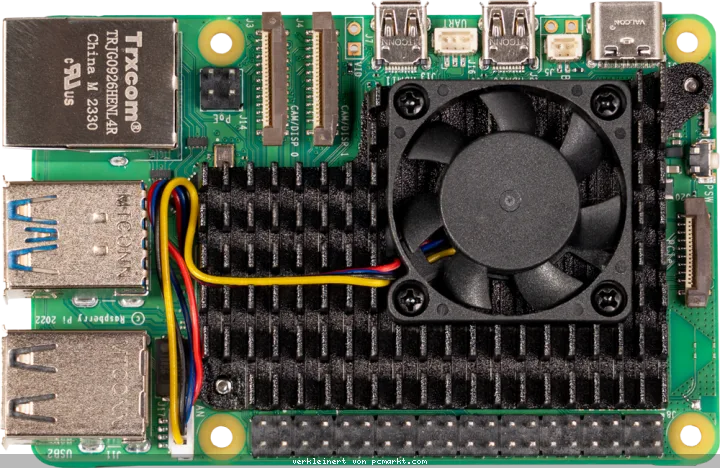 Joy-iT Aktive Kühlung für Raspberry Pi 5 - schwarz