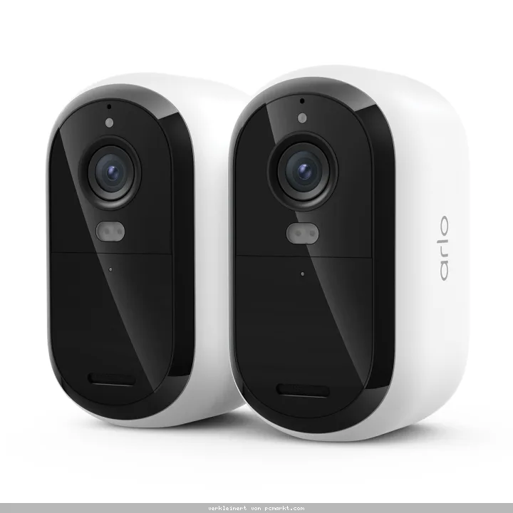 Arlo Essential 3 2K Sicherheitskamera Weiß 2er Set 4MP (2560x1440), WLAN, Akku, Indoor/Outdoor, Intelligente Erkennung