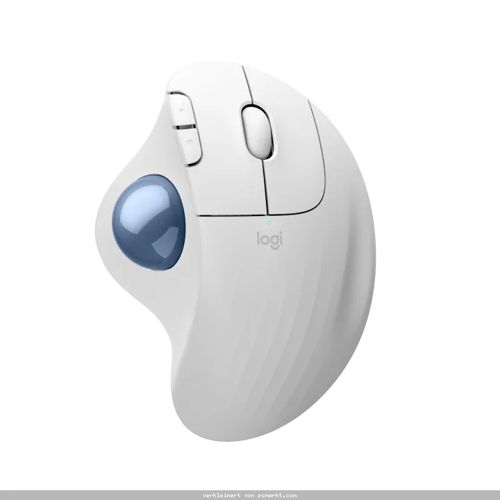 Logitech ERGO M575S Kabellose Trackball-Maus, weiß