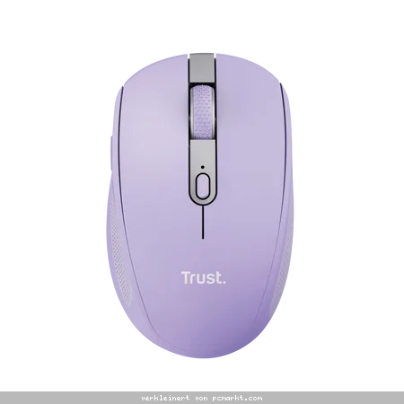 Trust Ozaa Kompakte kabellose Maus für mehrere Geräte - Purple