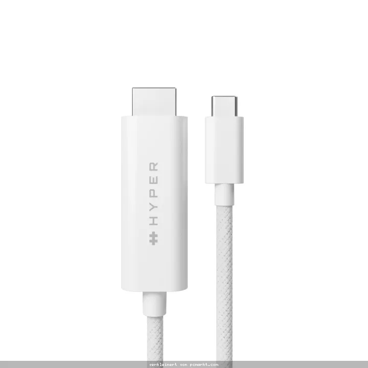 Hyper 4K USB-C auf HDMI Cable - White 4K USB-C auf HDMI Cable - White
