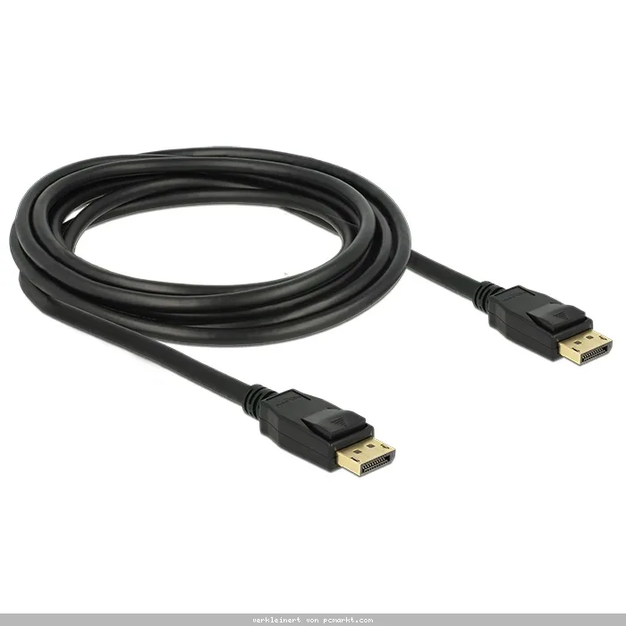 Delock Kabel Displayport 1.2 Stecker > Displayport Stecker [3m 4K]