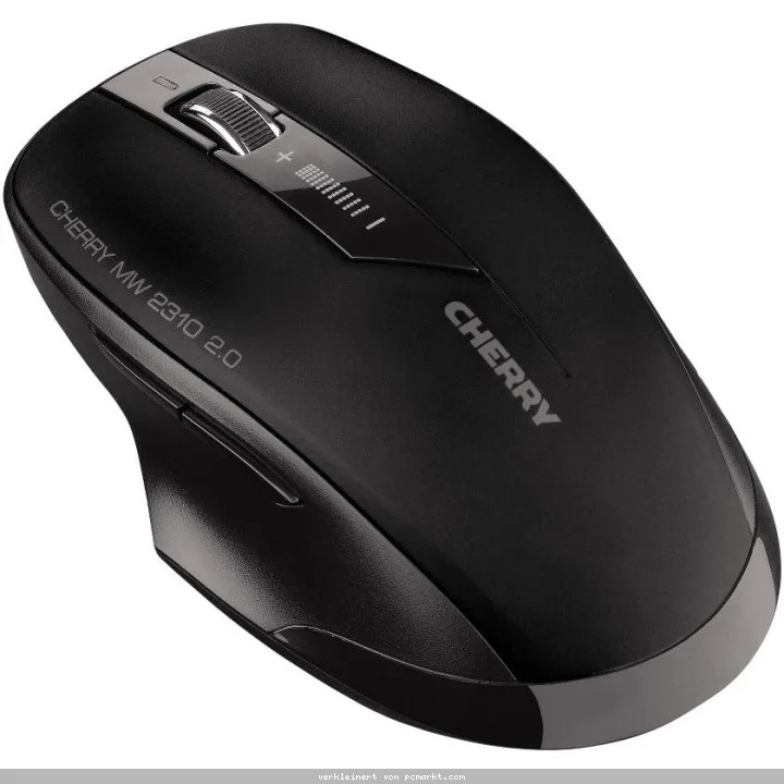 CHERRY MW 2310 2.0 kabellose Maus [Optischer Sensor, 2400 dpi, 5 Tasten, 2,4GHz Funk]