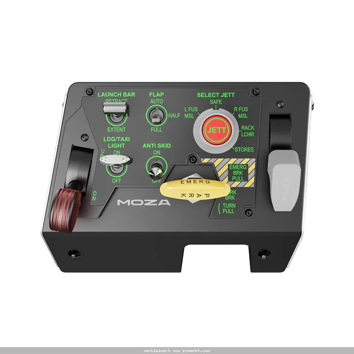 MOZA MTLP Take-off Landing Panel Landing Panel für Flugsimulatoren, einer F/A-18 nachempfunden, ermöglicht einfache Steuerung bei Starts und Landungen