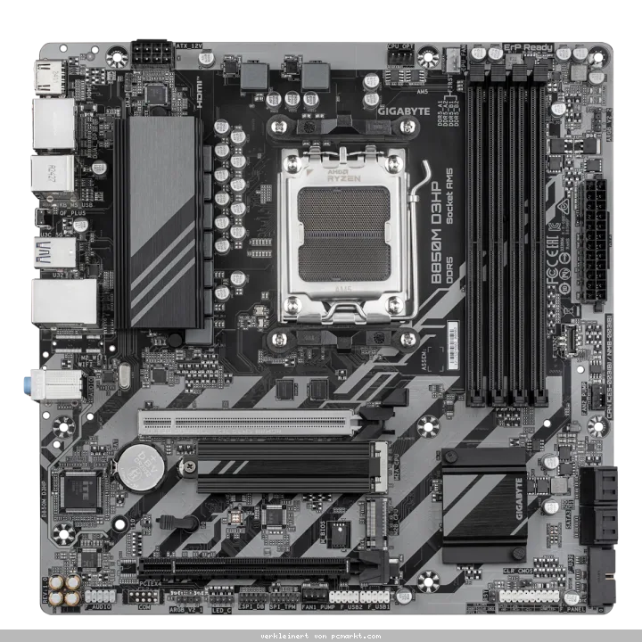 GIGABYTE B850M D3HP Mainboard Sockel AM5