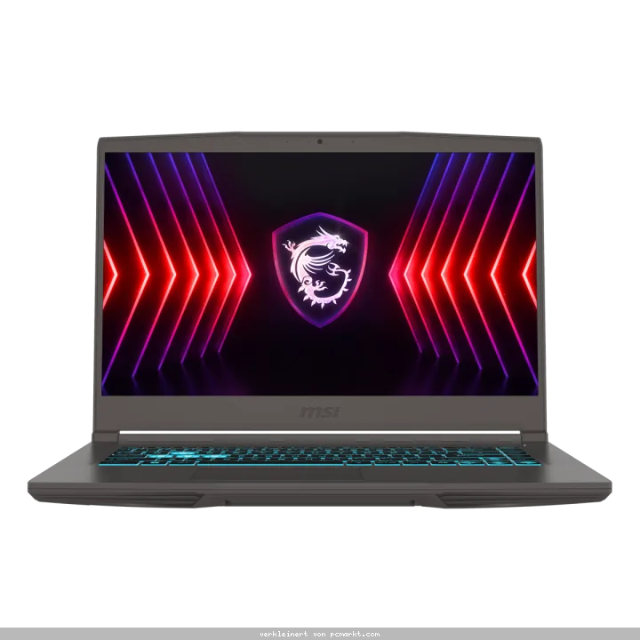 MSI Thin 15 B13UC-2892 - 15,6" FHD 144Hz Display, Intel Core i5-13420H, 16GB RAM, 512GB SSD, NVIDIA RTX 3050, FreeDOS