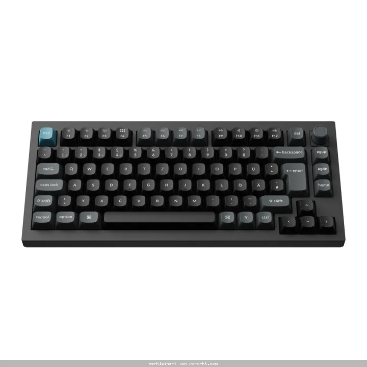 Keychron Q1 Ultra 8K Wireless Mechanische Gaming-Tastatur RGB, Hot-Swap, Schwarz, DE-Layout
