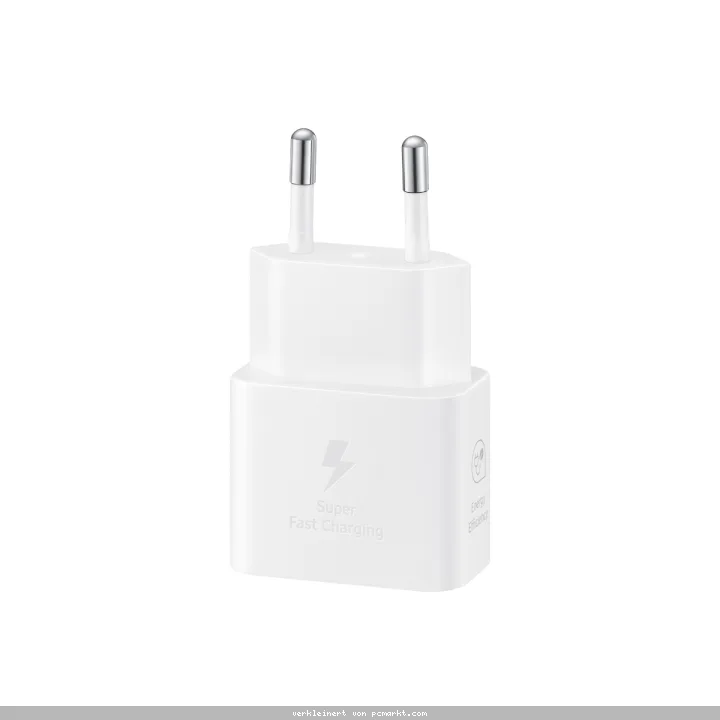 Samsung Schnellladegerät, USB-C, 25W mit Datenkabel, weiß
