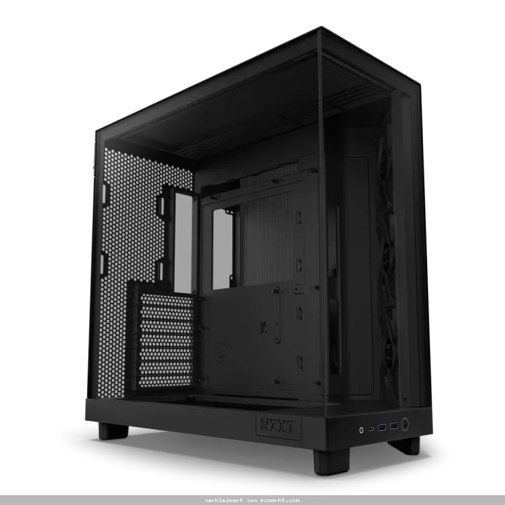 NZXT H6 FLOW schwarz | PC-Gehäuse