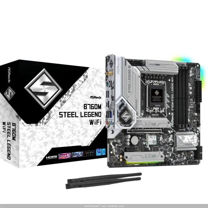 ASRock B760M Steel Legend WiFi Mainboard