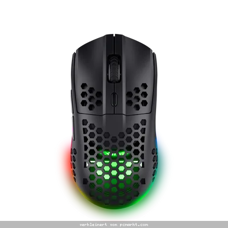 Trust Gaming GXT929 Helox Wireless Gaming Maus Federleichte kabellose Gaming-Maus mit mehrfarbiger RGB-Beleuchtung für schnelle und flüssige Bewegunge