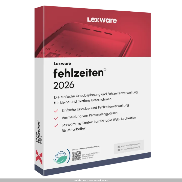Lexware fehlzeiten 2026 Jahresversion (365-Tage)