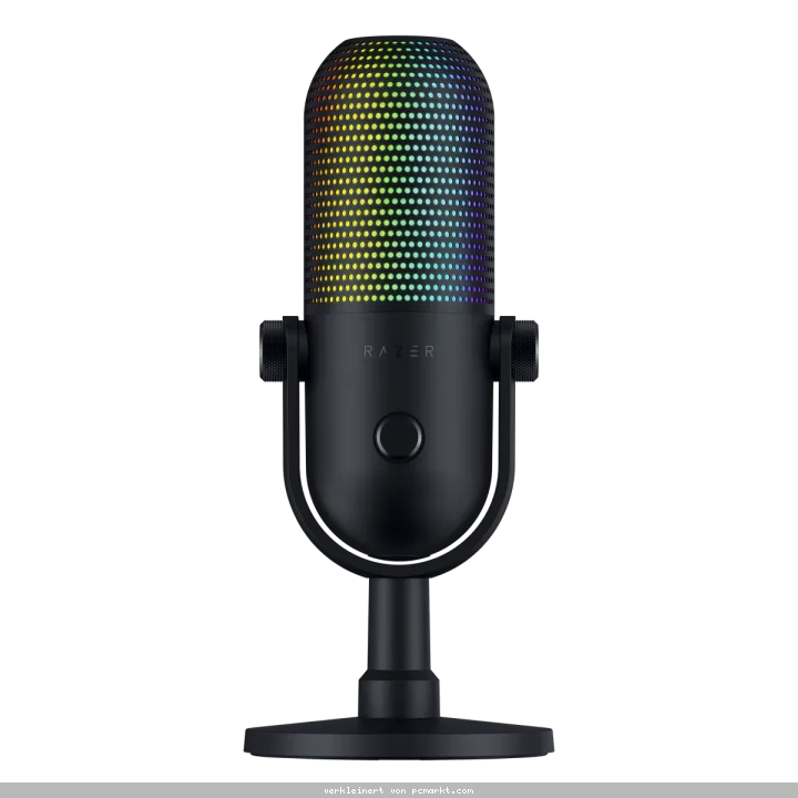Razer Serien V3 Chroma 32-Bit Gaming Mikrofon RGB-USB-Mikrofon mit 32-Bit-DSP, schwarz