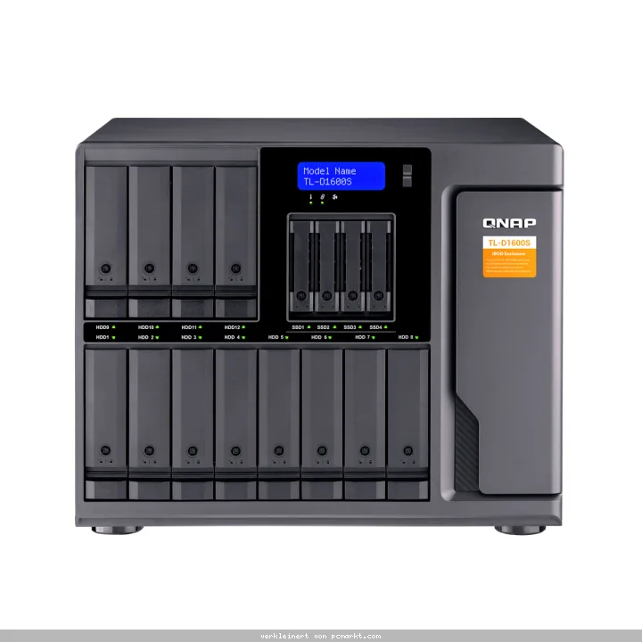 QNAP TL-D1600S Erweiterungsgehäuse 16-Bay [0/12 HDD/SSD, 0/4 SSD]