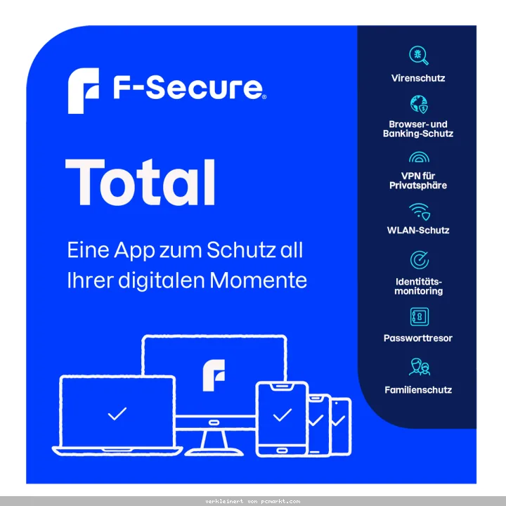 F-Secure Total [20 Geräte - 1 Jahr] [Vollversion]