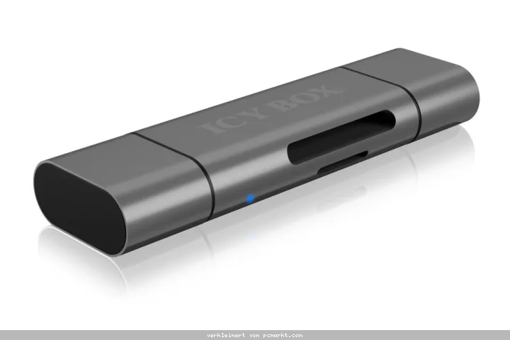 ICY BOX IB-CR200-C Externer Kartenleser mit Multi-USB Anschluss