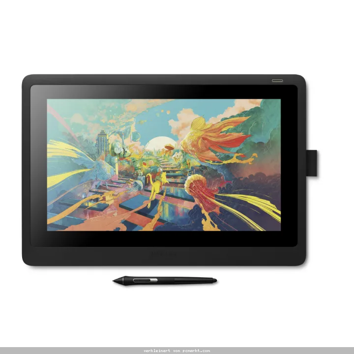 Wacom Cintiq 16 Digitalisierer mit LCD Anzeige Bildschirmdiagonale: 39.6cm (15,6 Zoll), Entspiegelte Oberfläche, Auflösung von 1.920 x 1.080 (Full HD)