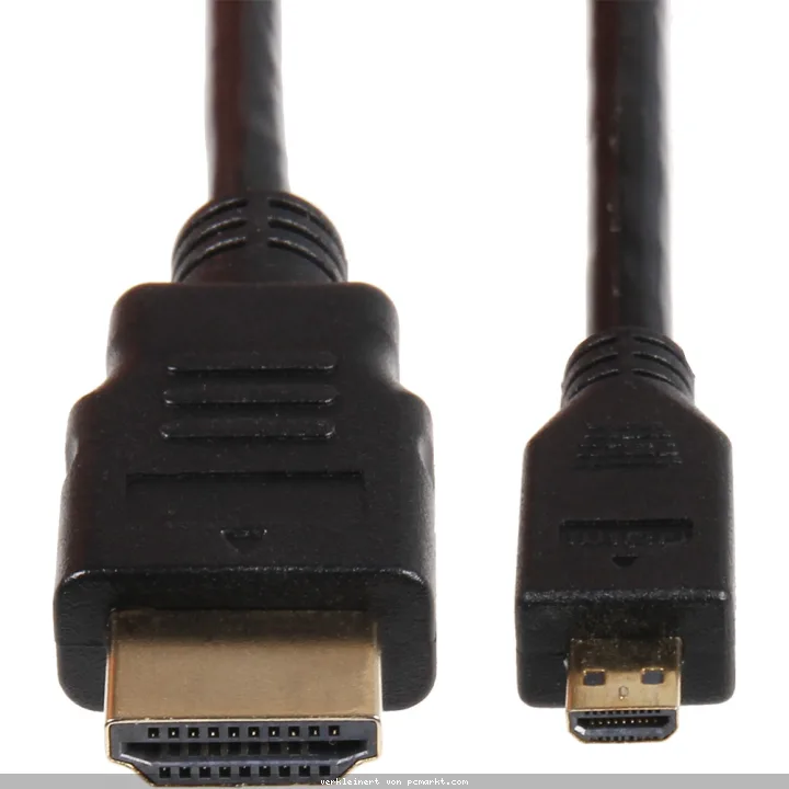 Joy-iT Micro HDMI auf HDMI Kabel Ver. 2.0 für 4K (1,8 m)